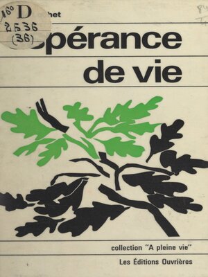 cover image of Espérance de vie